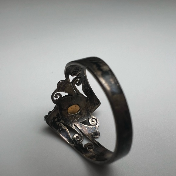 Opal Sterling Silver 925 Ring, Size 8.25 - Picture 4 of 4